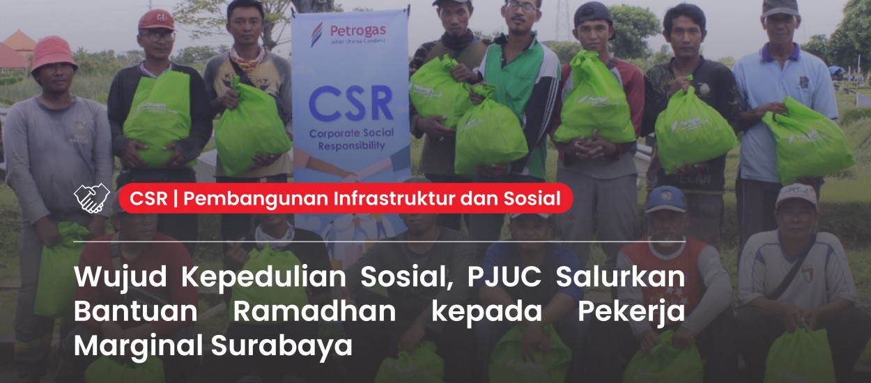 A Gesture of Social Concern, PJUC Distributes Ramadan Aid to Marginal Workers in Surabaya