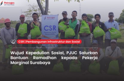 A Gesture of Social Concern, PJUC Distributes Ramadan Aid to Marginal Workers in Surabaya