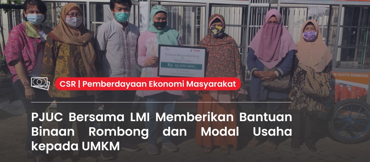 PJUC Together with LMI Provides Vending Carts and Business Capital Assistance to MSMEs