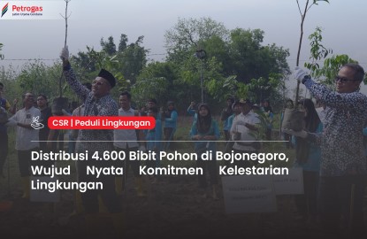 Distribution of 4,600 Tree Seedlings in Bojonegoro, A Concrete Commitment to Environmental Sustainability