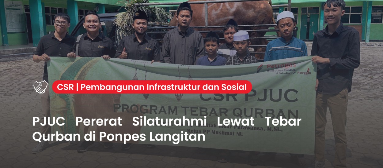 PJUC Strengthens Community Bonds Through Qurban Distribution at Langitan Islamic Boarding School