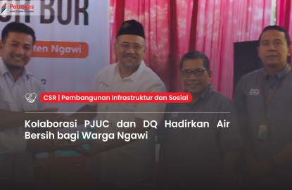 PJUC and DQ Collaboration Brings Clean Water to Ngawi Residents