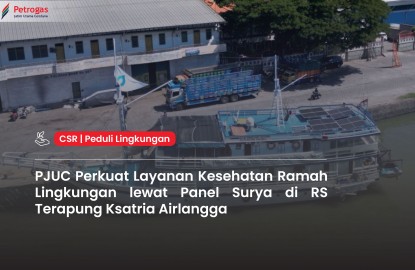 PJUC Strengthens Eco-Friendly Healthcare Services through Solar Panels on the Ksatria Airlangga Floating Hospital