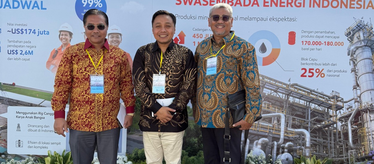 Inauguration of the Oil Production Increase at Banyu Urip Field