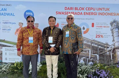 Inauguration of the Oil Production Increase at Banyu Urip Field